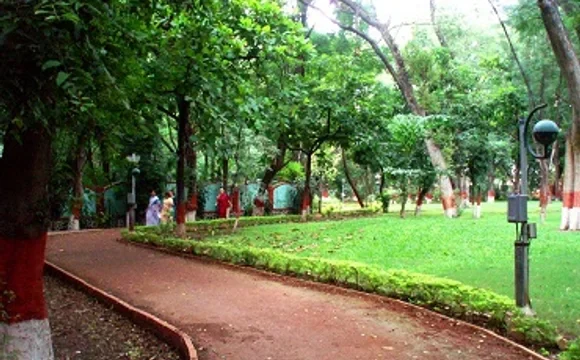 Illustrative illustration of a leafy landscaped garden at Noble Callista Mohali