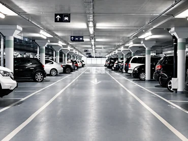 Covered car parking at Noble Callista Mohali