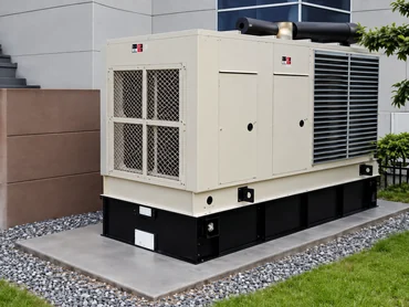 Backup power generator at Noble Callista Mohali